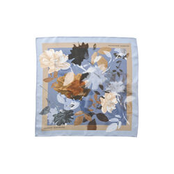 PBOWildflower scarf, dark flower print, PBO