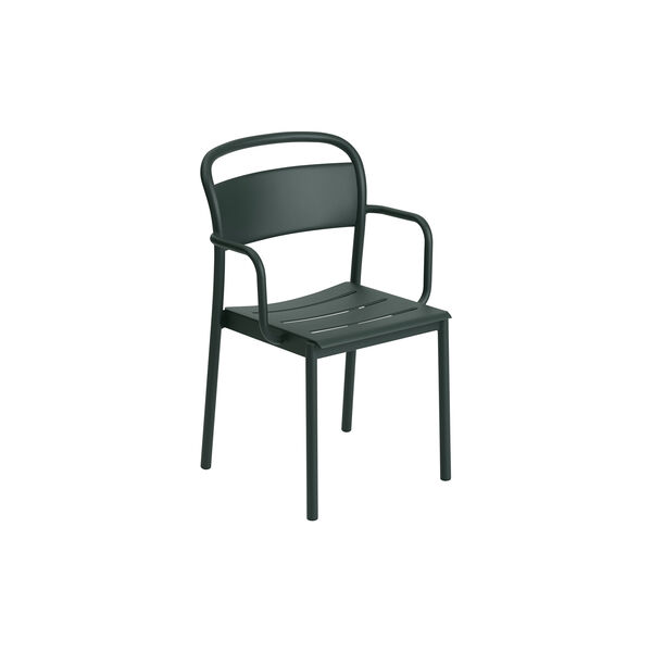 Linear Steel Armchair, dark green Linear Steel Armchair, dark green, Muuto