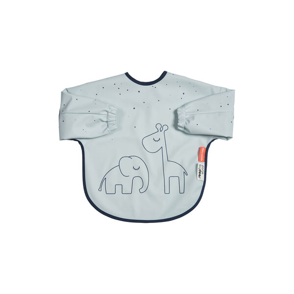 Dreamy Dots hagesmæk med ærmer, blå, Done by Deer