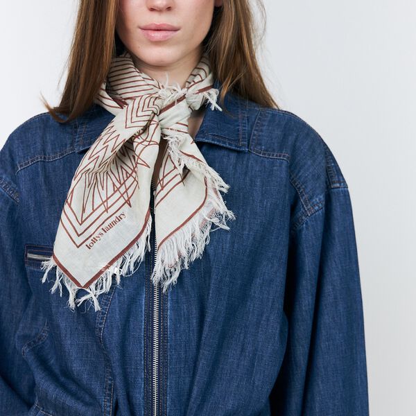 NoorLL Scarf, brown, Lollys Laundry
