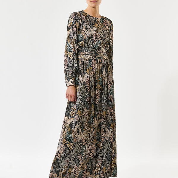 FabiannaDEA Dress Maxi, sencha black, Dea Kudibal