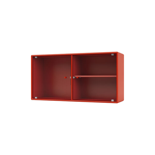 RIPPLE I vitrineskab, 145 rosehip, Montana Furniture