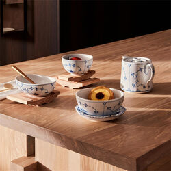 Musselmalet Riflet tekande 75 cl, Royal Copenhagen