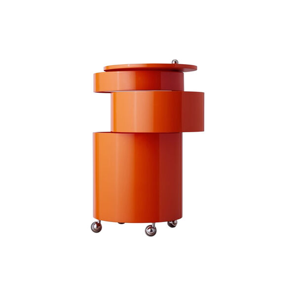 Barboy sidebord, orange, Verpan