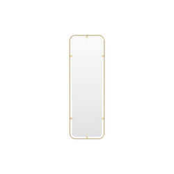 Nimbus Mirror | Rectangular | Polished Brass | Spejl, Audo Copenhagen