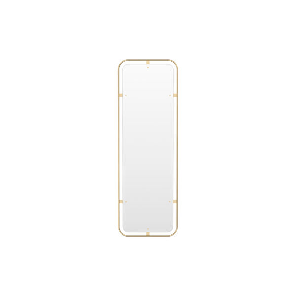 Nimbus Mirror | Rectangular | Polished Brass | Spejl, Audo Copenhagen
