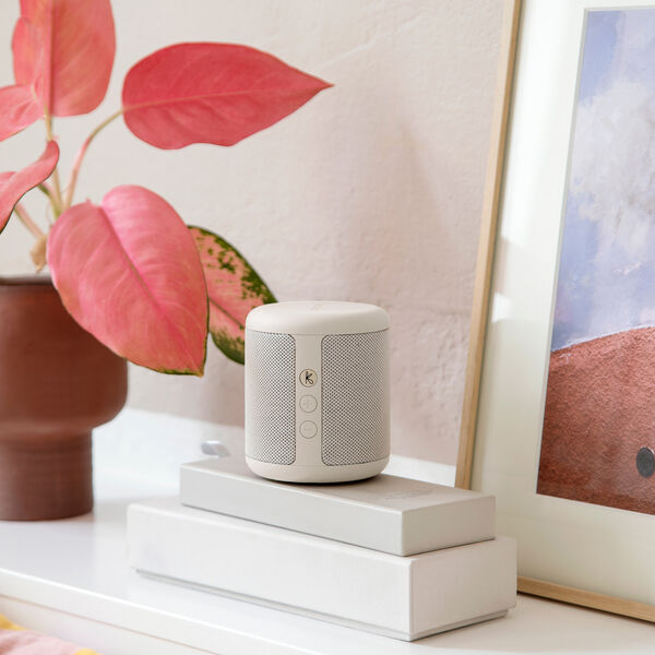 Karl Bluetooth Højttaler, soft white, Kreafunk