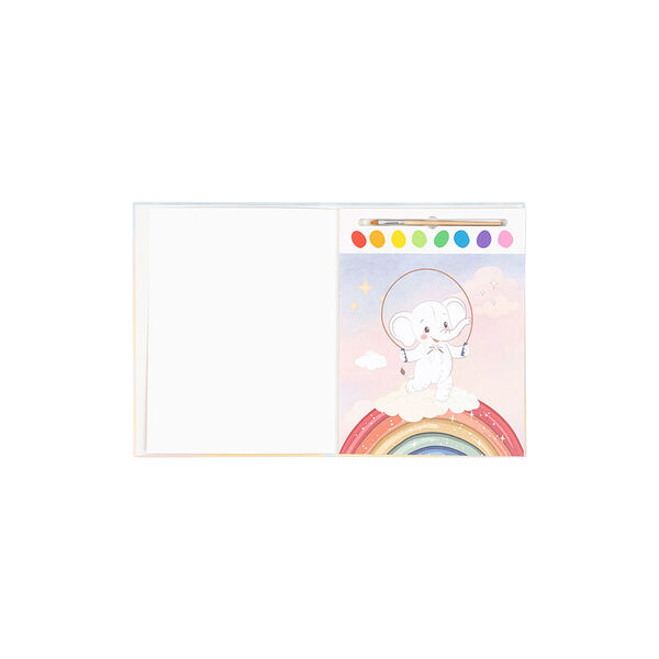 Rainbow Watercolor Book, multi, Konges Sl&oslash;jd