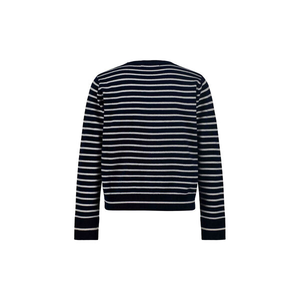 Cardigan, dark blue striped, Sofie Schnoor