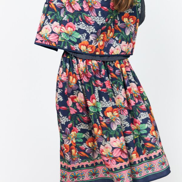 EllaLL Midi Skirt, flower print, Lollys Laundry
