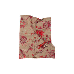 VINTAGE FLOWER tørklæde, beige/red, Bella Ballou