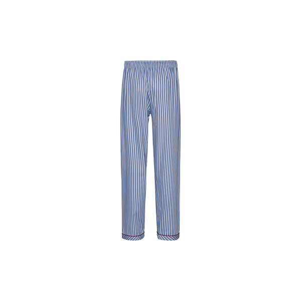 Rome Pyjamas, light blue strips/red piping, Ambassador 1867
