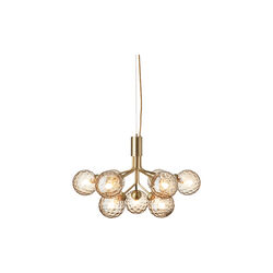 Apiales 9 Pendant, brushed brass/optic gold Apiales 9 Pendant, brushed brass/optic gold, Nuura