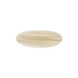 Oval Bone Clip, ivory Oval Bone Clip, ivory, SUI AVA