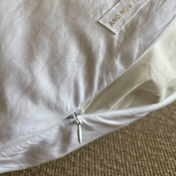 Deep Sleep hovedpudebetr&aelig;k, cloud white, And Now You Sleep