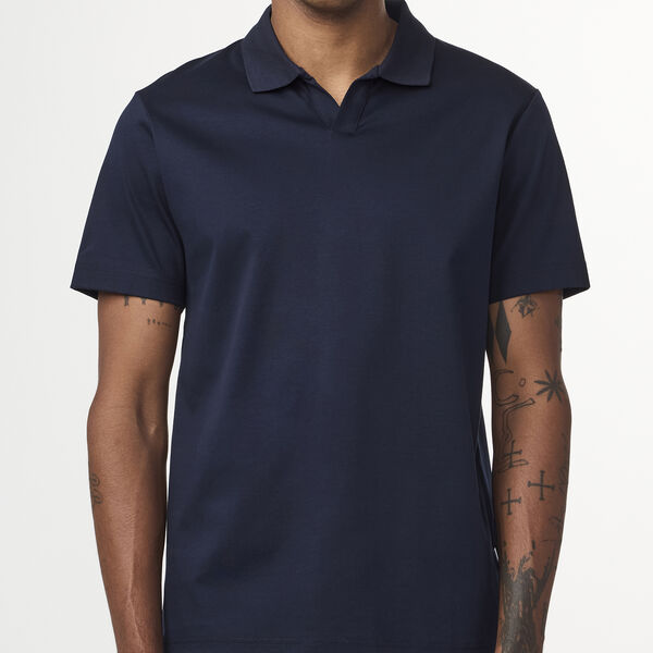 Paul SS Polo 3525, navy blue, NN.07