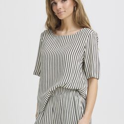 IHMARRAKECH Blouse, total eclipse stripe, ICHI