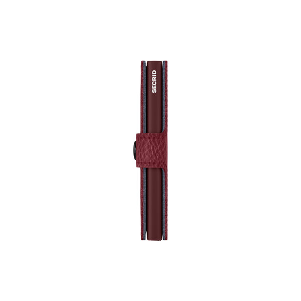Miniwallet, vegetable tanned rosso/bordeaux, Secrid