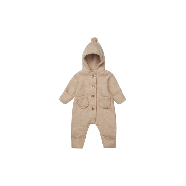 Teddy Onesie, oat, Lalaby