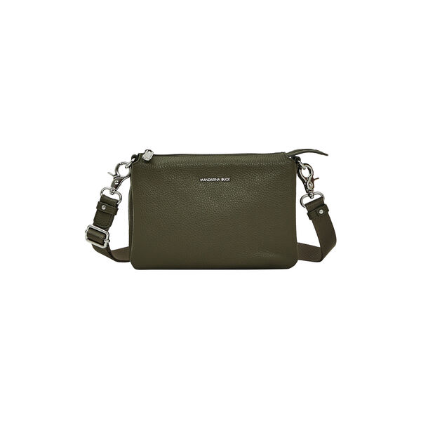 MELLOW LEATHER POCHETTE | Winter Olive | Clutch, Mandarina Duck