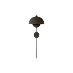 Flowerpot VP8 | Matt Black | V&aelig;glampe, &Tradition