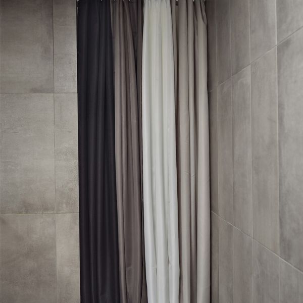 Lux badeforh&aelig;ng, grey, Zone Denmark