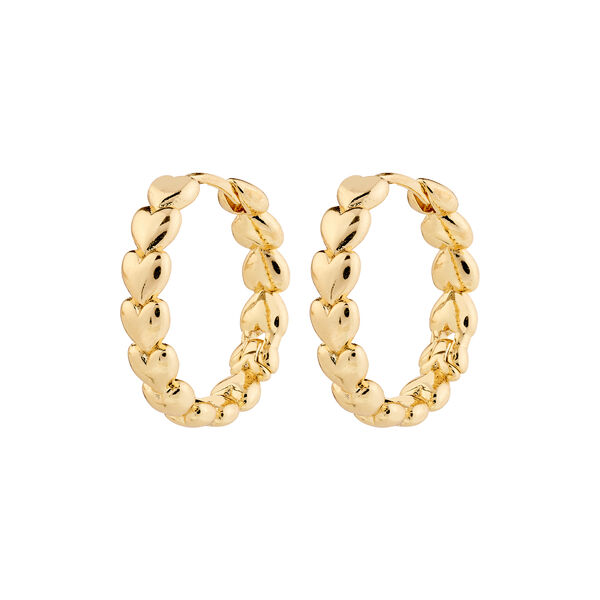 MAEVE Øreringe, gold plated MAEVE Øreringe, gold plated, Pilgrim