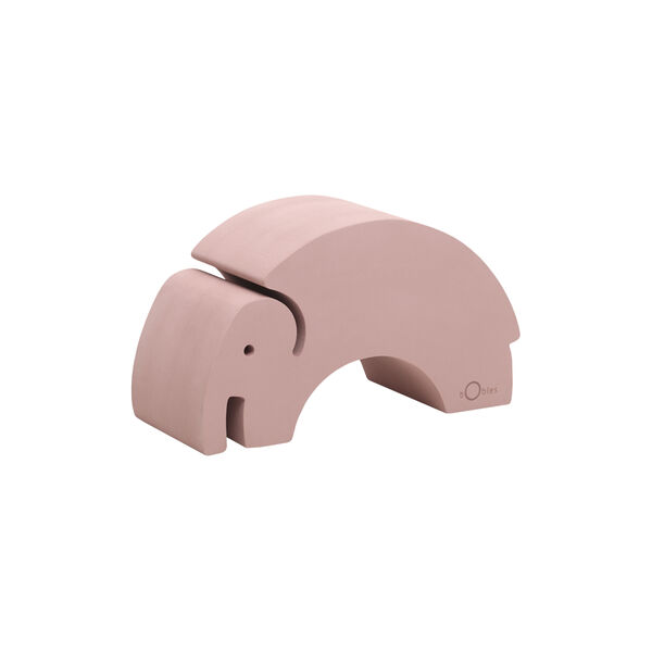 Elefant S, vintage rose, bObles