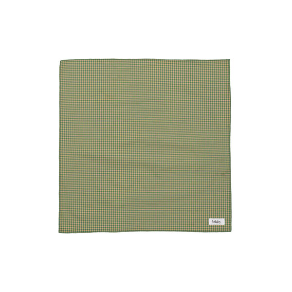 Eddie Scarf, green check, Lalaby