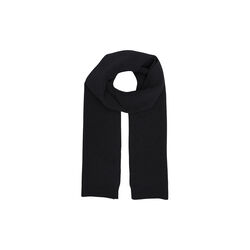Merino Wool Scarf, deep black Merino Wool Scarf, deep black, Colorful Standard