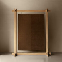 Echo Yano gulvt&aelig;ppe, olive brown, Linie Design