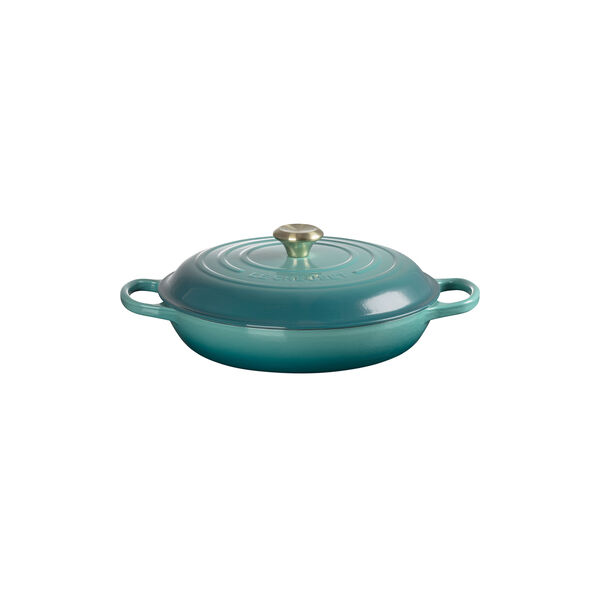 Signature Buffetgryde 30 cm, bleu riviera, Le Creuset
