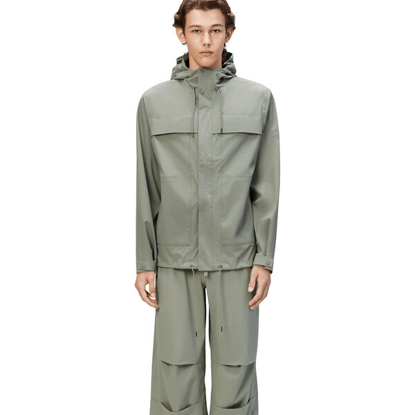 Suva Hardshell Cargo Jacket, drift Suva Hardshell Cargo Jacket, drift, Rains