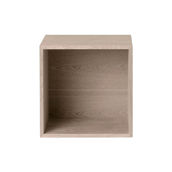 Stacked Storage System Backboard, oak, Muuto