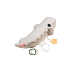 Croco tummy time aktivitetslegetøj, sand, Done by Deer