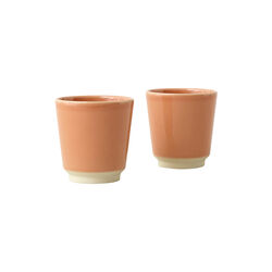 Memphis kopper 2 stk., terracotta, Stilleben