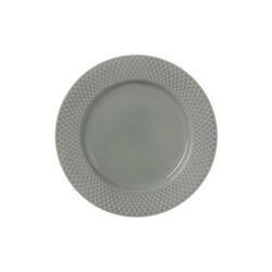 Rhombe Earth Middagstallerken &Oslash; 27 cm, moss, Lyngby Porcel&aelig;n