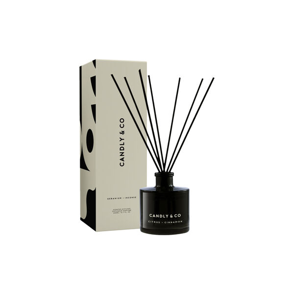 No. 3 Diffuser, Citrus/Cinnamon No. 3 Diffuser, Citrus/Cinnamon, Candly & Co