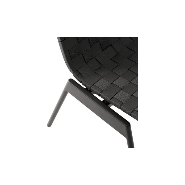 Ville AV33 Outdoor Side Chair, warm black, &Tradition
