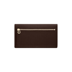 Delia Bill and Card Case | Soil Brown | Pung, Aigner