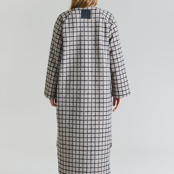 Woollen wire lang frakke, woollen wire, BITTE KAI RAND