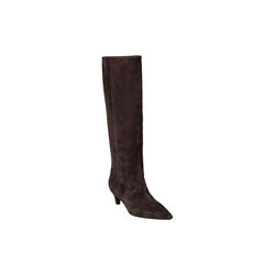 NOREENSW ANKLE SUEDE BOOT, dark coffee, Sofie Schnoor