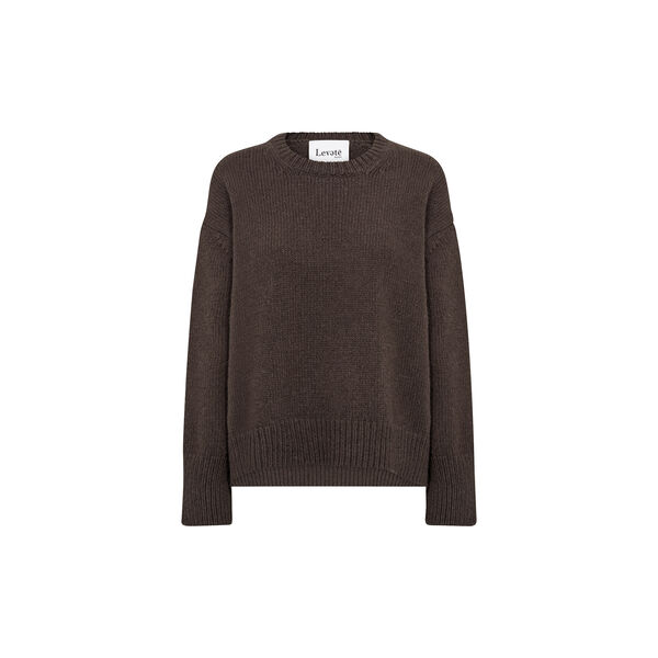 LR-PERLE 1 Pullover, coffee LR-PERLE 1 Pullover, coffee, Leveté Room