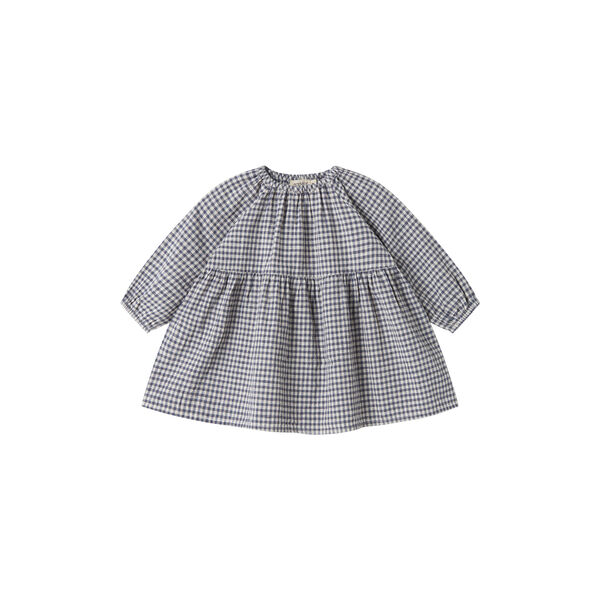Dawson B Dress, marine check, MarMar Copenhagen