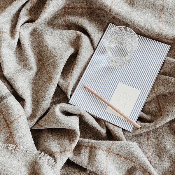 Square plaid, light green, ELVANG