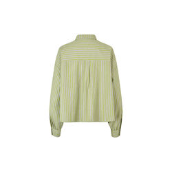 Umekomd shirt, tarragon stripe, Modstr&ouml;m