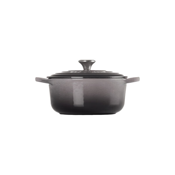 Signature rund st&oslash;bejernsgryde &Oslash; 20 cm, flint, Le Creuset