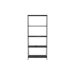 Shelf High, black, Abstracta® System