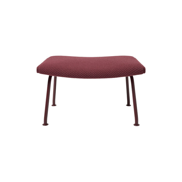 CH446 | Footstool | Umi 64291 Deep Burgundy | Fodskammel, Carl Hansen & S&oslash;n