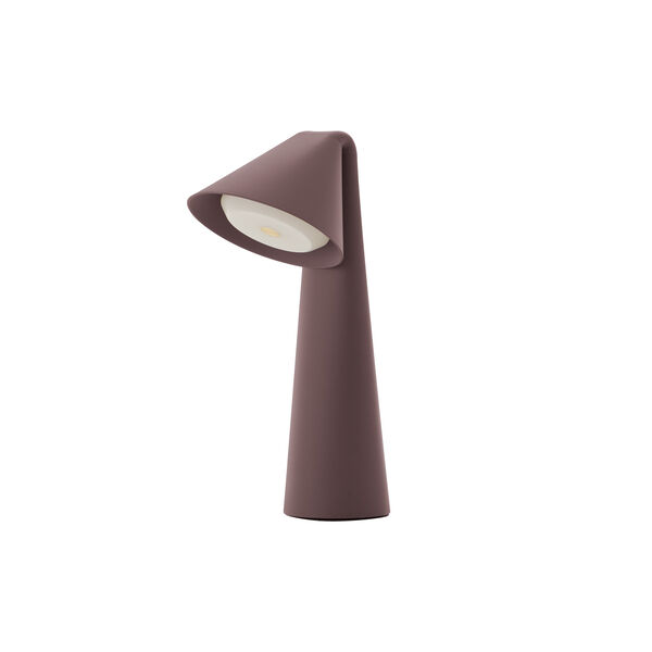 Ami Portable Table Lamp, chocolate clay, FRANDSEN